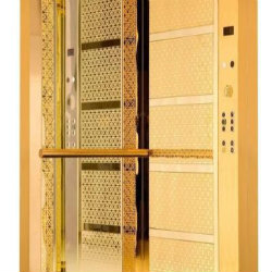 Gold Coated Elevator Cabins