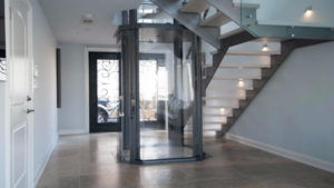 Hydraulic Lift glass vision