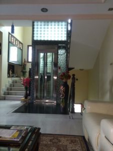 Home Lift with GlassStructure