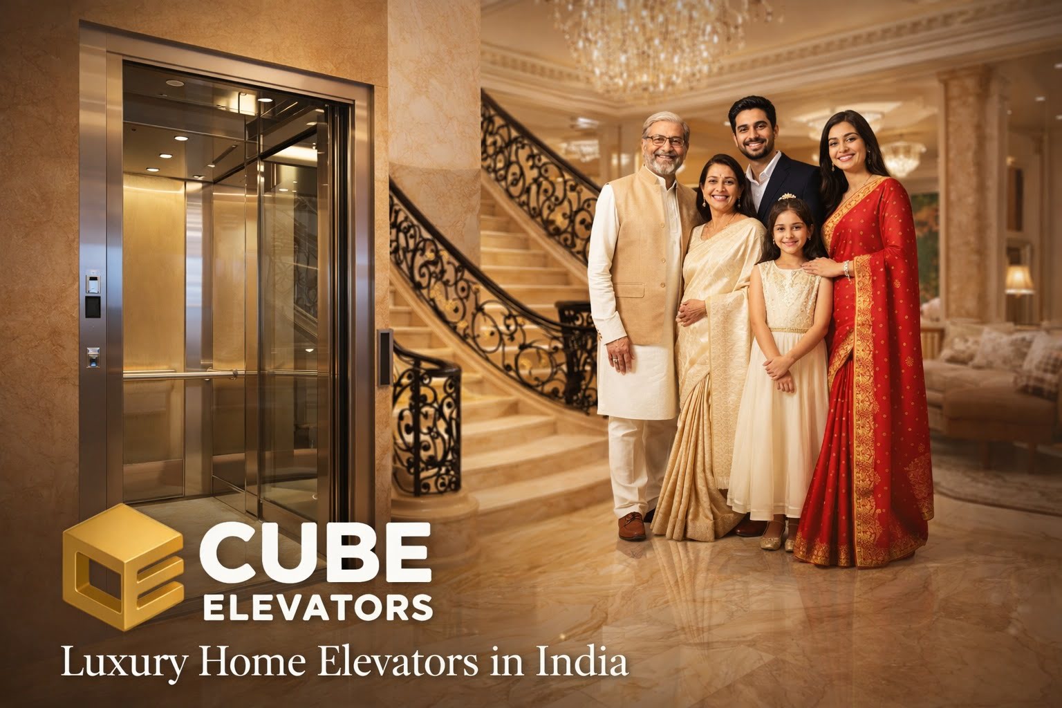 Luxury Home Elevators in India - Cube Elevators