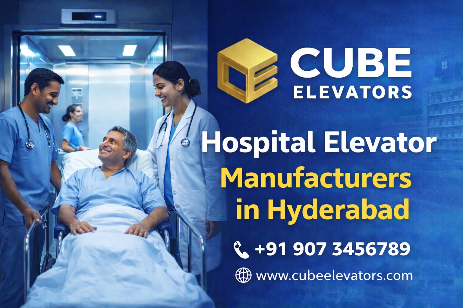 Hospital elevator services in Hyderabad