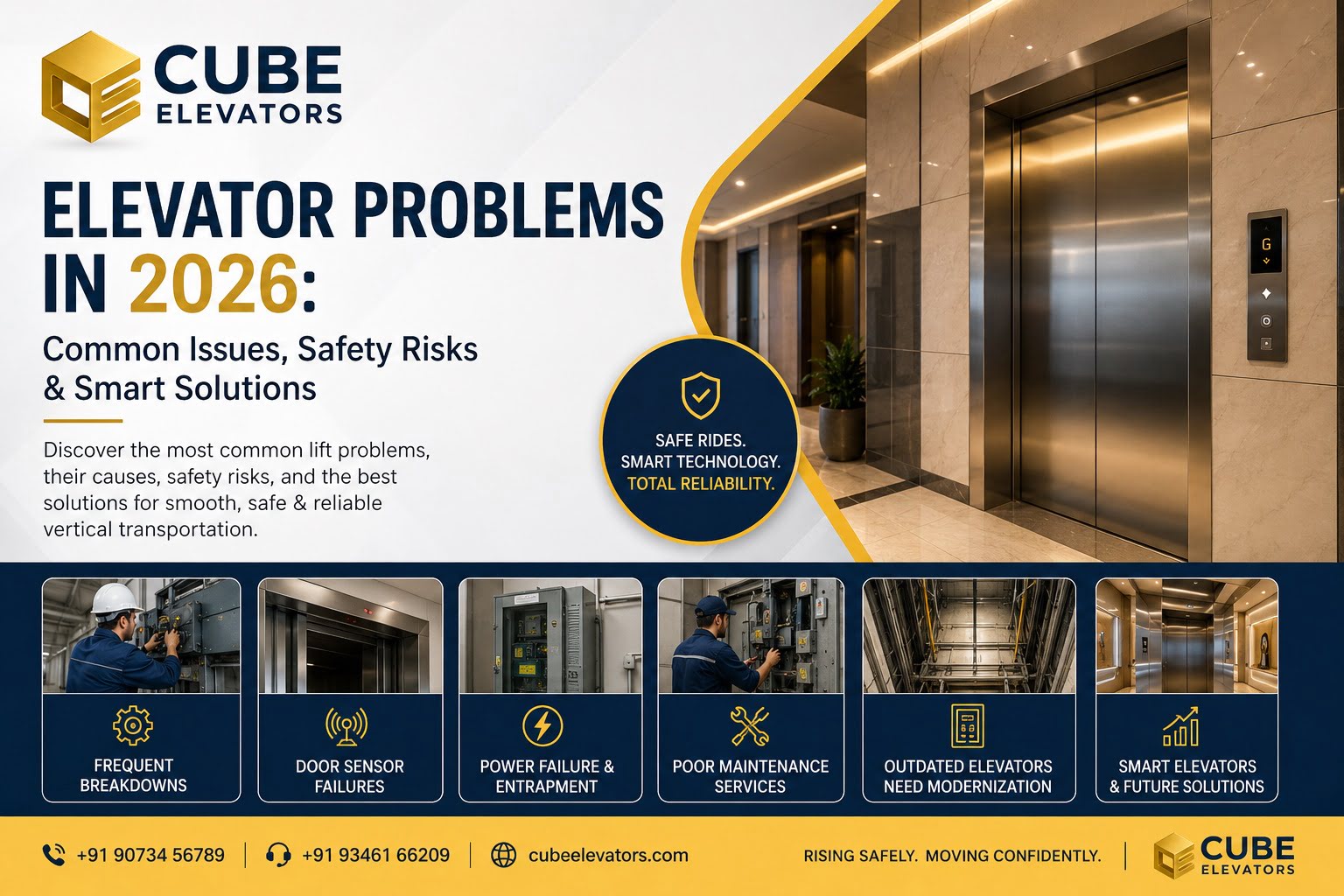 Elevator Problems in 2026 Common Issues Safety Solutions