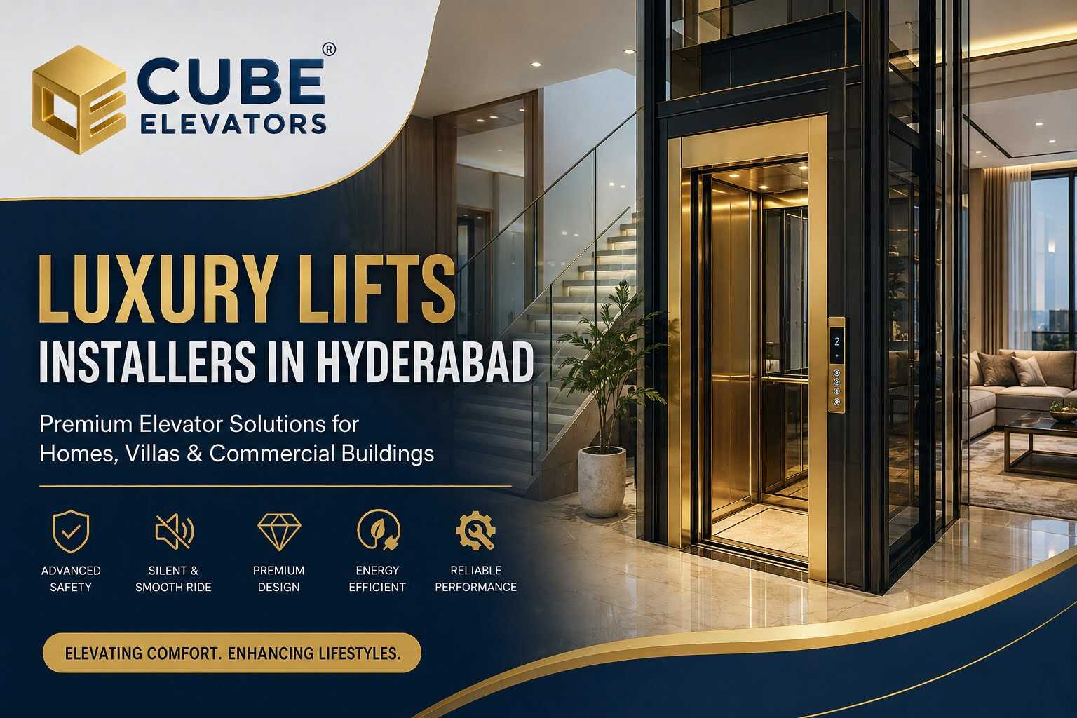 Luxury Lifts Installers in Hyderabad