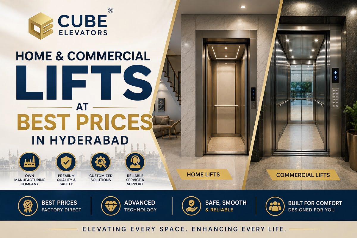 Home Commercial Lifts at Best Prices in Hyderabad
