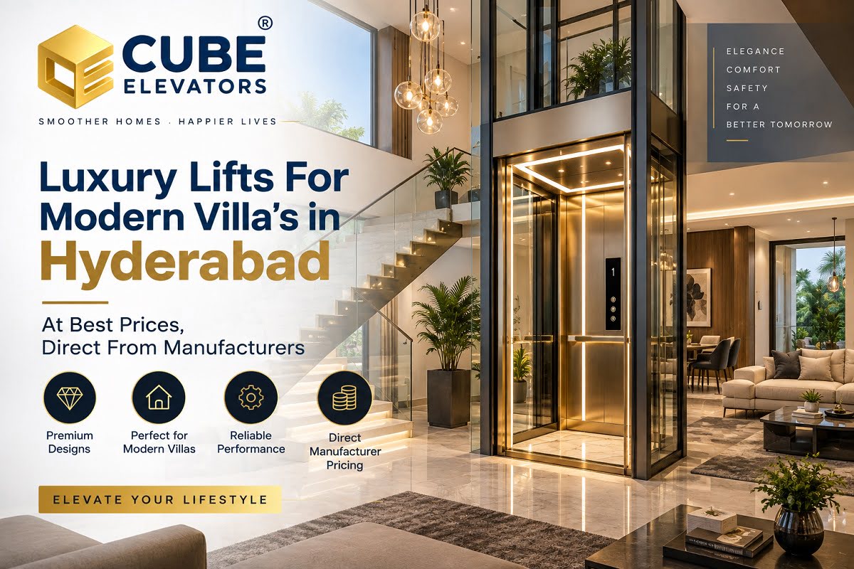 Luxury Lifts for Modern Villas in Hyderabad