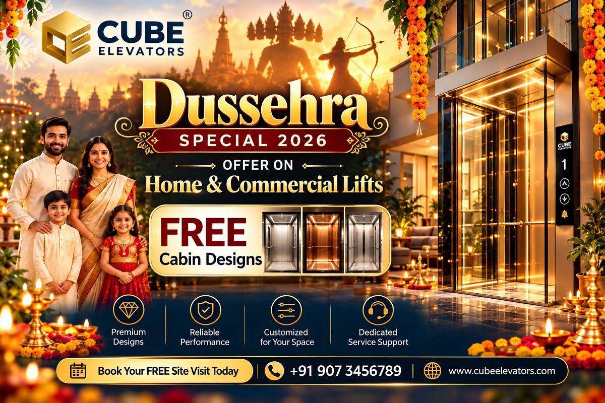 Dussehra Special 2026 Offer on Home & Commercial Lifts