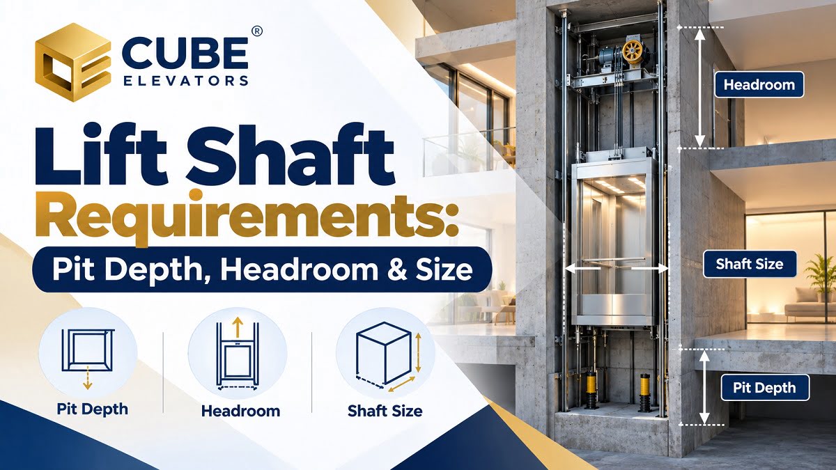 Lift Shaft Requirements Pit Depth Headroom Size